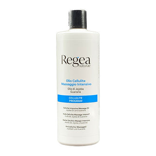 REGEA OLIO CELLULITE MASSAGGIO INTENSIVO JOJOBA E GUARANa 500 ML - Tre Pi Profumerie