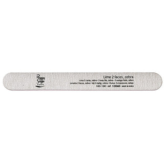 PEGGY SAGE LIMETTA PERUNGHIE 2 FACCE 100/180, ZEBRA - Tre Pi Profumerie