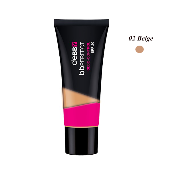 DEBBY BB PERFECT BB CREAM SEBO-CONTROL BEIGE 02 - Tre Pi Profumerie
