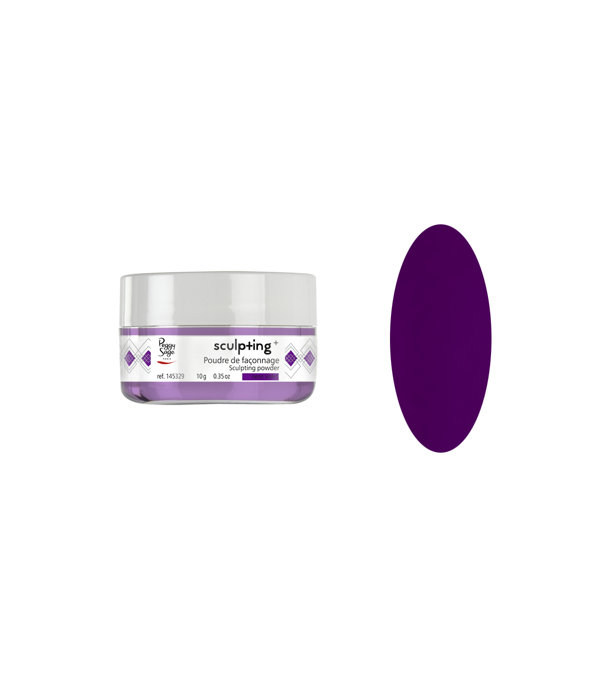 PEGGY SAGE POLVERE DI MODELLATURA NEON VIOLET -10G - Tre Pi Profumerie