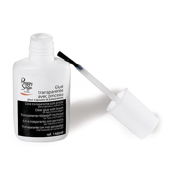 PEGGY SAGE COLLA TRASPARENTE CON PENNELLO 14,17G - Tre Pi Profumerie