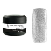 PEGGY SAGE GEL UV&LED COLORATO PER UNGHIE SCINTILLANT ARGENT 5G - Tre Pi Profumerie