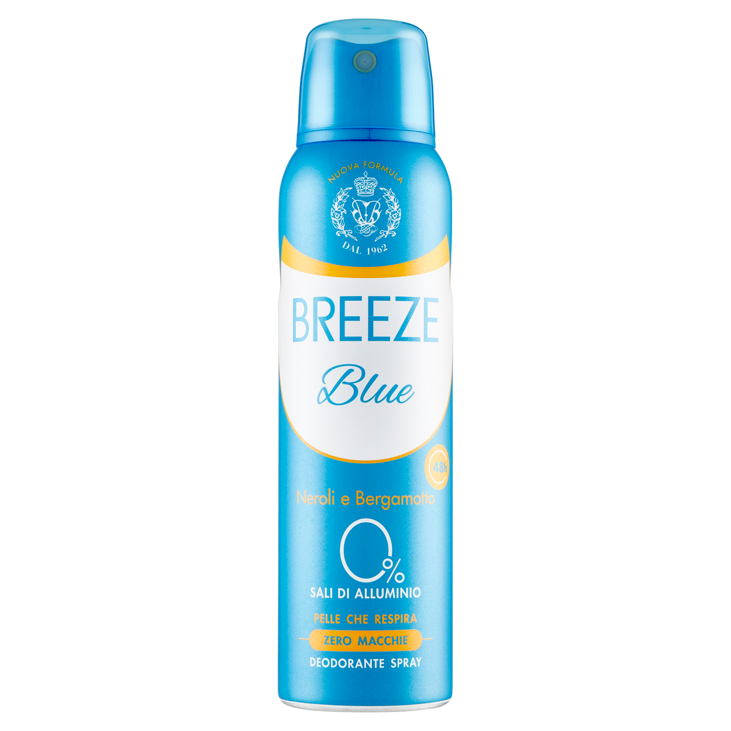 BREEZE DEODORANTE NEW SPRAY BLUE 150ML                          