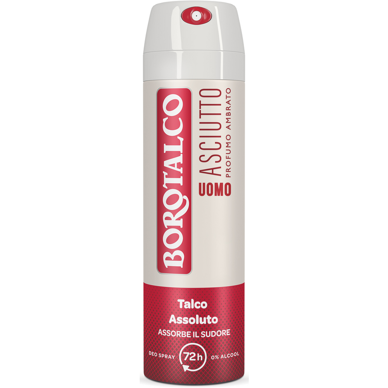 BOROTALCO NEW DEODORANTE MEN SPRAY AMBR150 - Tre Pi Profumerie