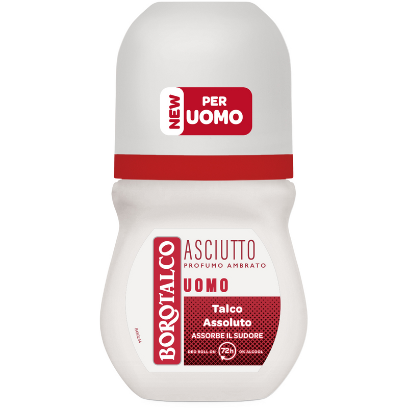 BOROTALCO NEW DEODORANTE MEN R-ON AMBRT50                       