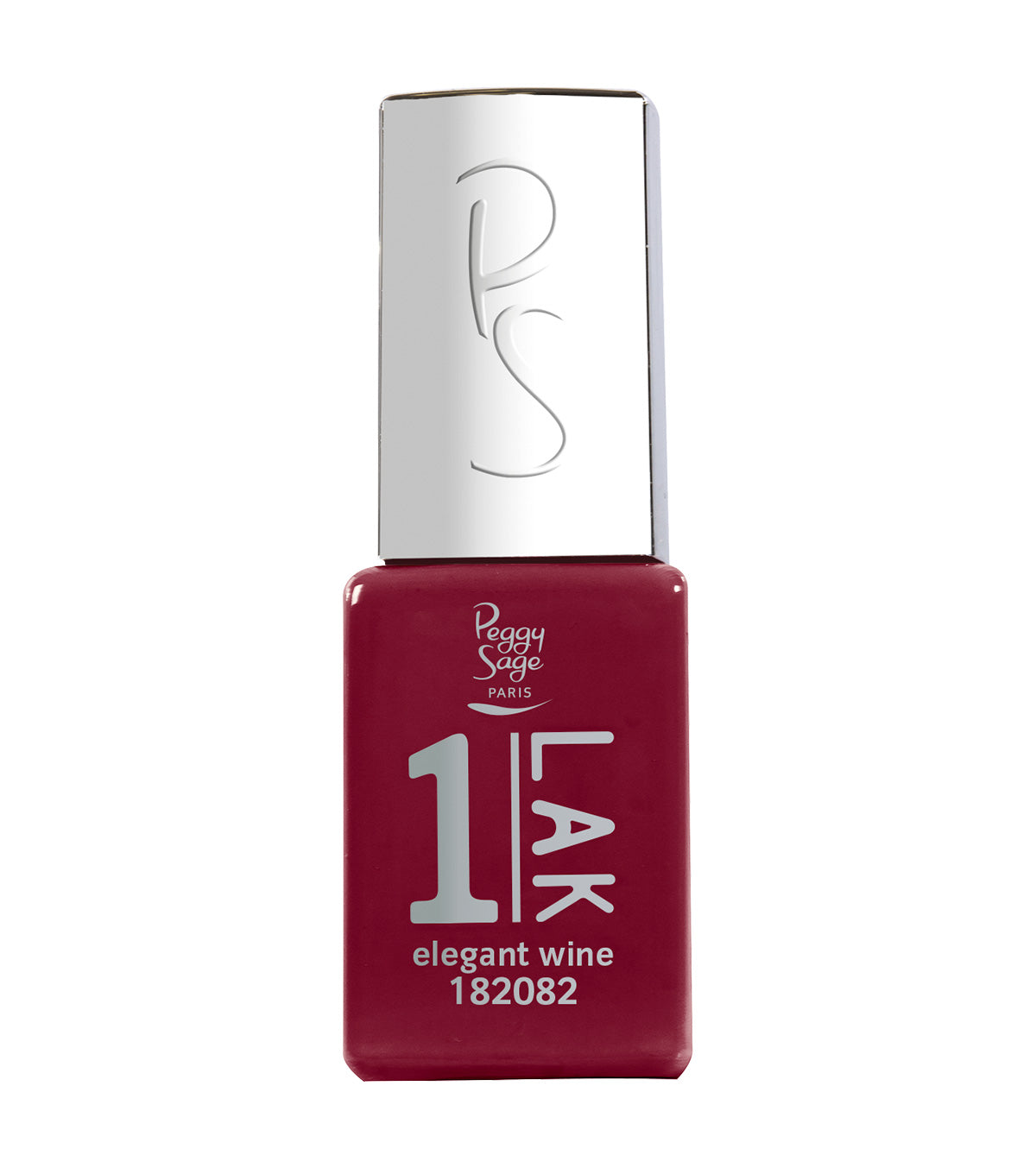PEGGY SAGE ONE-LAK 1-STEP GEL POLISH ELEGANT WINE - 5ML - Tre Pi Profumerie