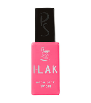 PEGGY SAGE I-LAK SOAK OFF GEL POLISH NEON PINK - 11ML - Tre Pi Profumerie