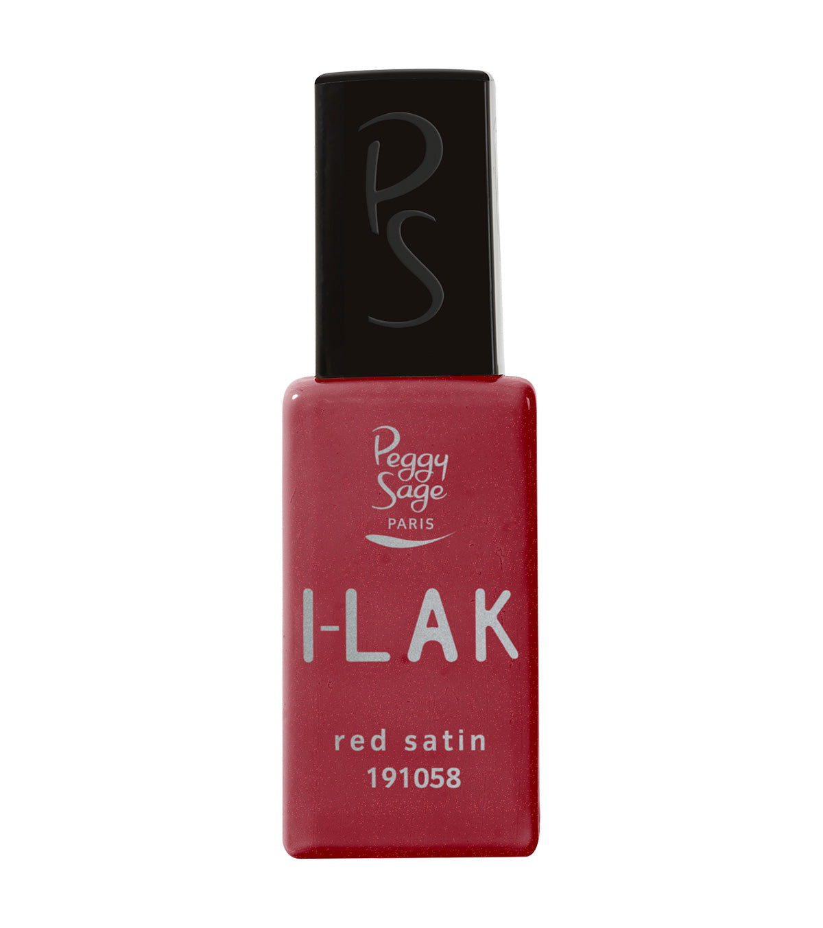 PEGGY SAGE I-LAK SOAK OFF GEL POLISH RED SATIN - 11M - Tre Pi Profumerie