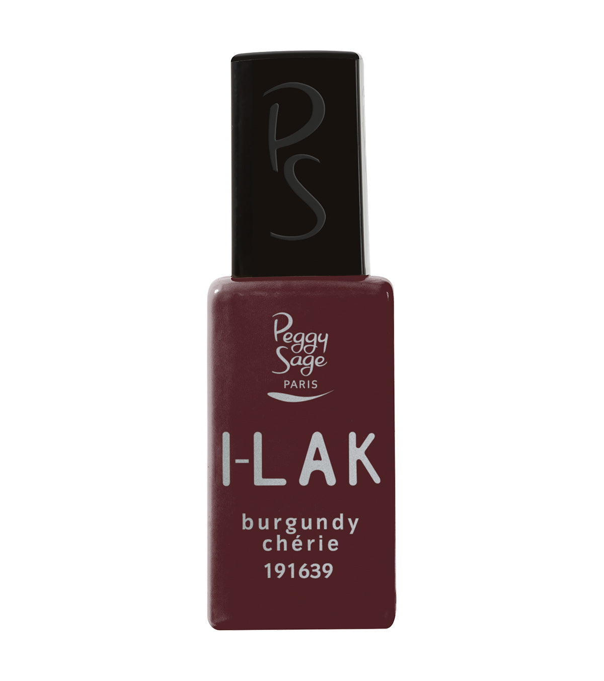 PEGGY SAGE I-LAK SOAK OFF GEL POLISH BURGUNDY CHERIE - 11ML - Tre Pi Profumerie