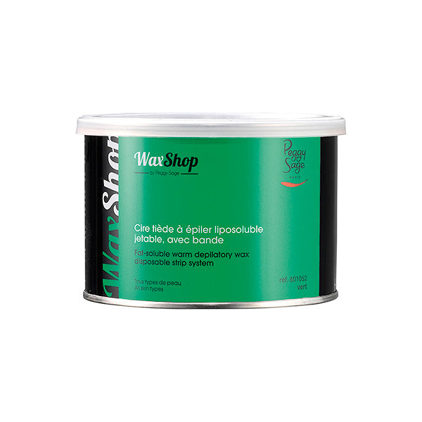 PEGGY SAGE CERA DEPILATORIA LIPOSOLUBILE TIEPIDA 400ML VERT - Tre Pi Profumerie