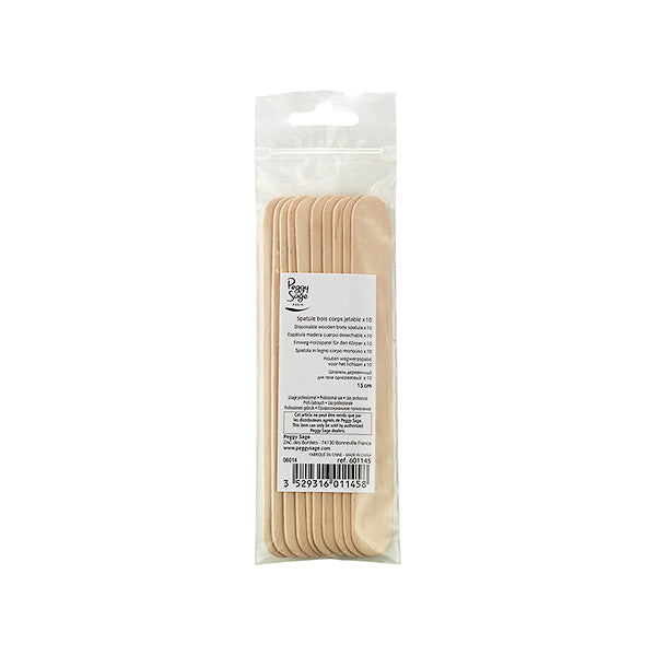 PEGGY SAGE SPATOLA IN LEGNO CORPO MONOUSO 15 CM X 10 - Tre Pi Profumerie