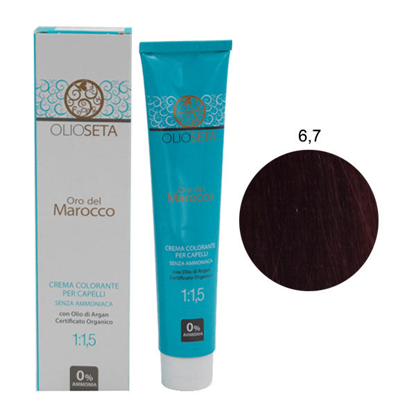 OLIOSETA ORO DEL MAROCCO TINTURA BIONDO SCURO VIOLA 6.7 - Tre Pi Profumerie