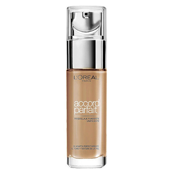L'OREAL FONDOTINTA ACCORD PARFAIT FLUIDO AMBRE DORE 7.D/7.W - Tre Pi Profumerie
