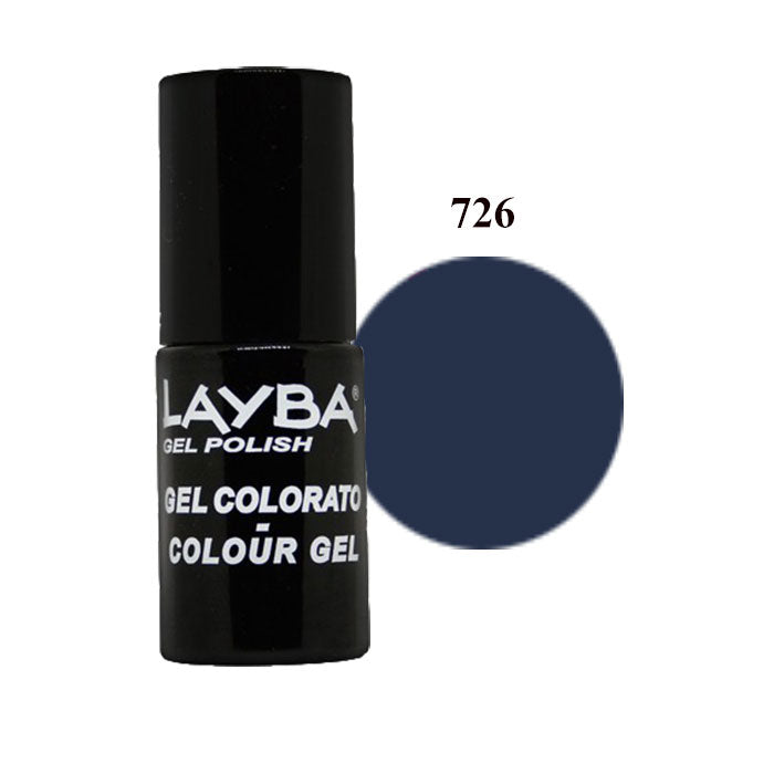 LAYLA LAYBA SMALTO SEMIPERMANENTE GEL POLISH BLUE ANGEL 726 - Tre Pi Profumerie