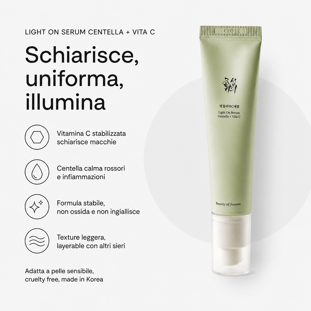 Beauty of Joseon Light On Serum – Siero Illuminante Vitamina C 30ml