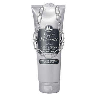 TESORI D'ORIENTE DOCCIACREMA MUSCHIO BIANCO 250 ML - Tre Pi Profumerie