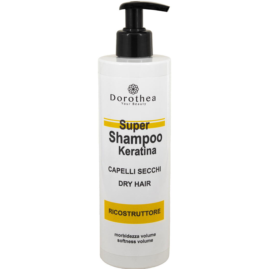 DOROTHEA YOUR BEAUTY SHAMPOO KERATINA CAPELLI SECCHI 500 ML - Tre Pi Profumerie