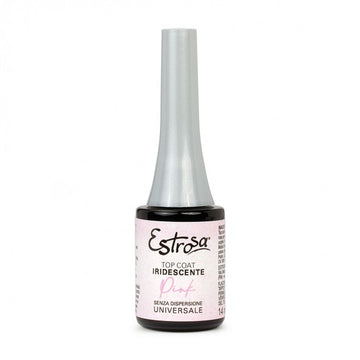 ESTROSA TOP COAT IRIDESCENT PINK 14 ML
