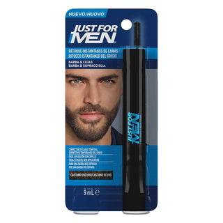 JUST FOR MEN MASCARA PER BARBA E SOPRACCIGLIA CASTANO SCURO