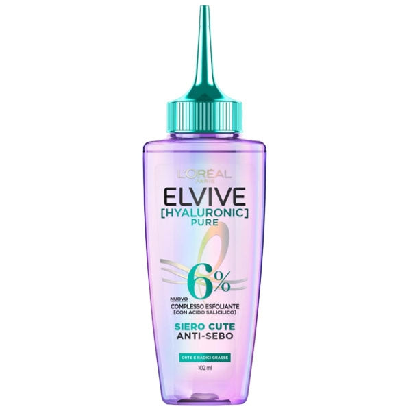 L'OREAL ELVIVE HYALURONIC PURE SIERO CUTE ANTI IMPURITA' 120 ML - Tre Pi Profumerie