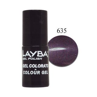 LAYLA LAYBA SMALTO SEMIPERMANENTE GEL POLISH GROOVE VIOLET 635 - Tre Pi Profumerie