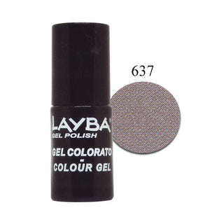 LAYLA LAYBA SMALTO SEMIPERMANENTE GEL POLISH MOONWALK 637 - Tre Pi Profumerie