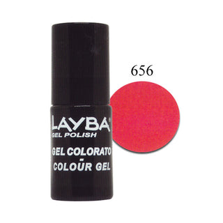 LAYLA LAYBA SMALTO SEMIPERMANENTE GEL POLISH NOISY RED 656 - Tre Pi Profumerie