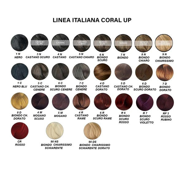 LINEA ITALIANA CORAL UPNO AMMONIACA CASTANO CHIARO 5N - Tre Pi Profumerie