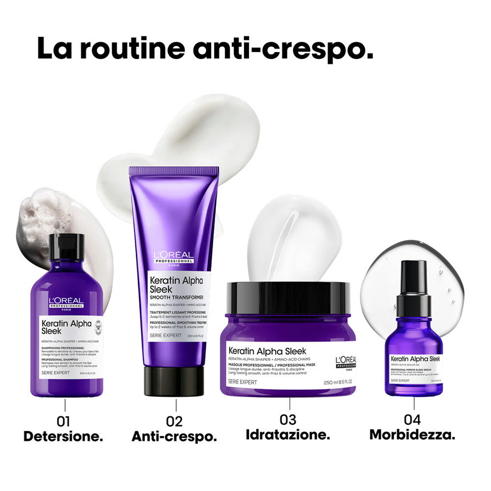L'OREAL PROFESSIONNEL SERUM KERATIN ALPHA SLEEK 50 ML