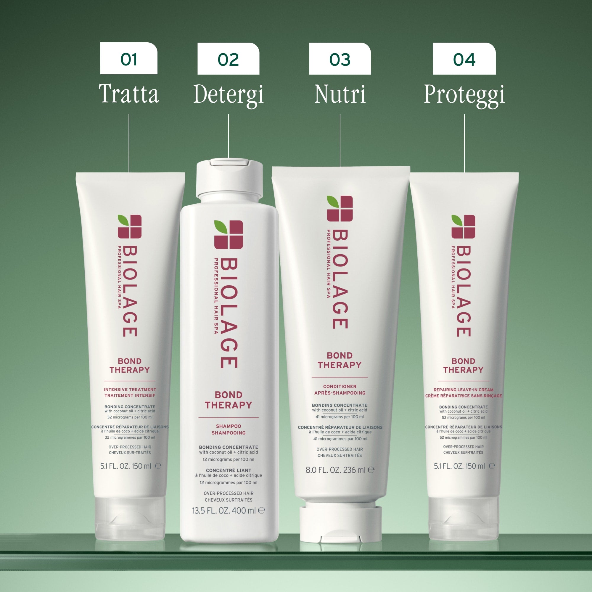 MATRIX BIOLAGE BOND THERAPY SHAMPOO RISTRUTTURANTE 400 ML