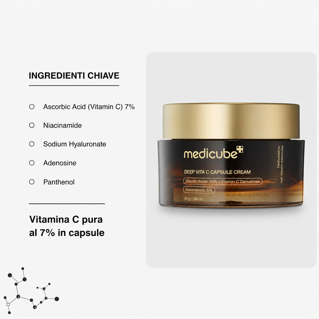 Medicube Deep Vita C Cream – Crema Illuminante 55g