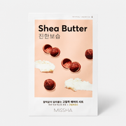 Missha Airy Fit Sheet Mask Shea Butter – Maschera Viso Nutriente 19g