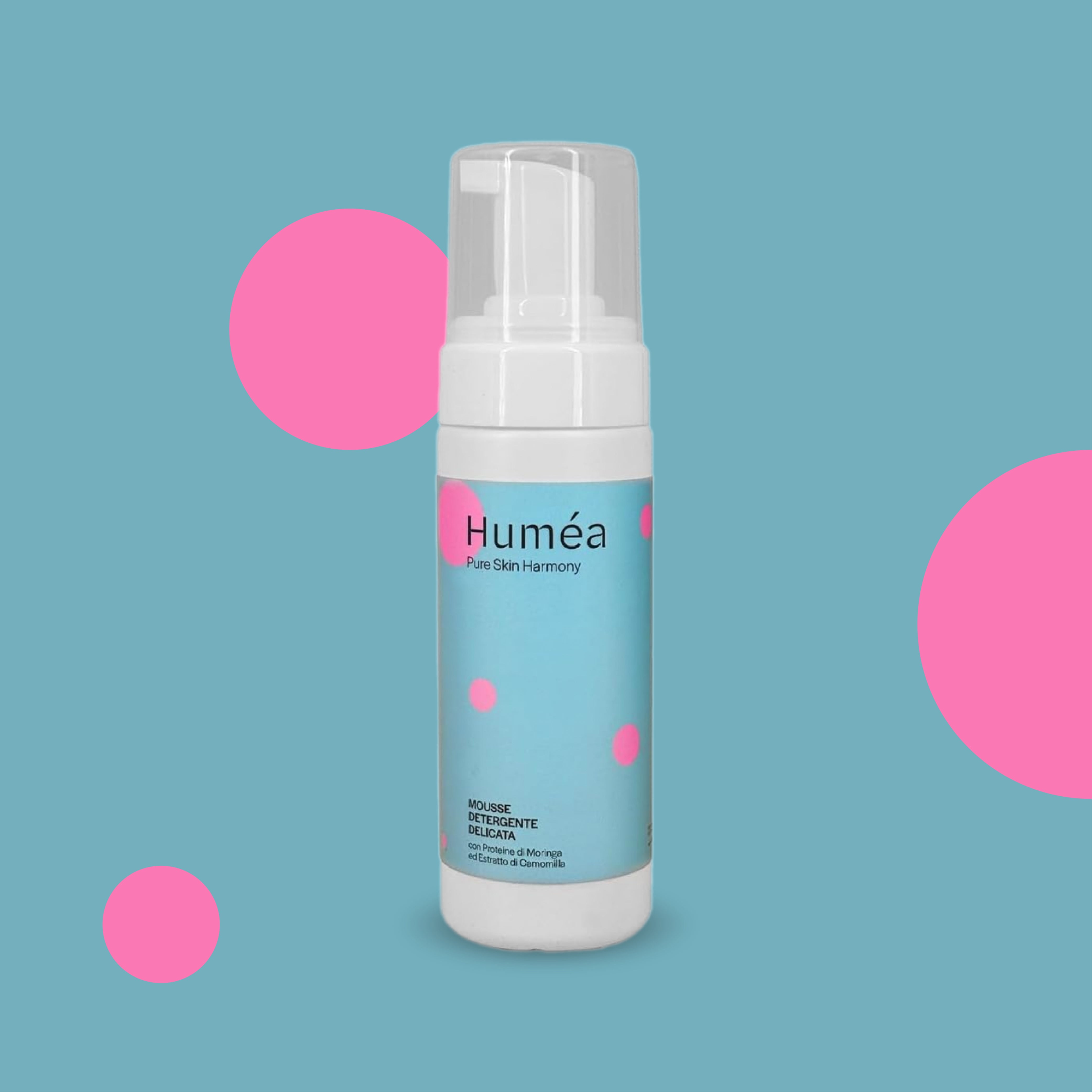 HUMEA DELICATE CLEANSING MOUSSE 150 ML