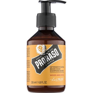 PRORASO WOOD AND SPICE DETERGENTE BARBA 200 ML - Tre Pi Profumerie