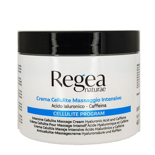 REGEA CREMA CELLULITE MASSAGGIO ACIDO IALURONICO-CAFFEINA 400 ML - Tre Pi Profumerie