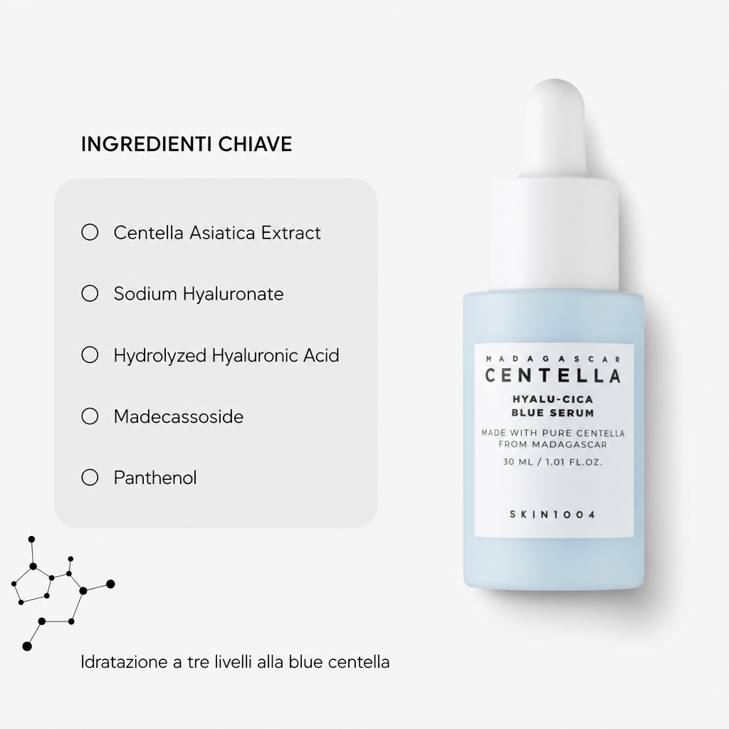 Skin1004 Centella Hyalu-Cica Blue Serum – Siero Idratante